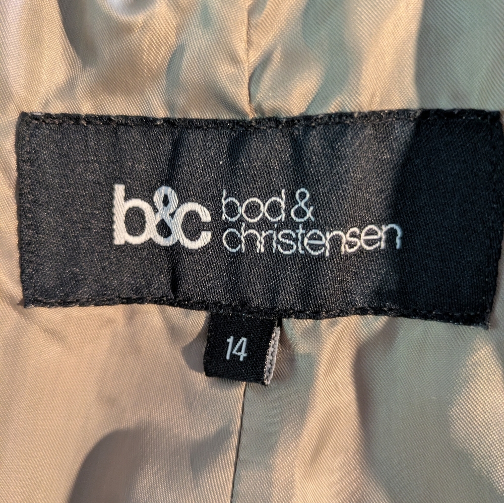 B&C Marble Gray Leather Pants - Picture 12 of 15